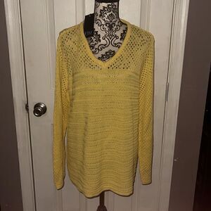 FDJ NWT crochet sweater